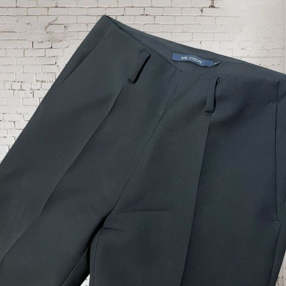 Sofie D'Hoore Black Wool Trousers Sz. 34 - Picture 2 of 7